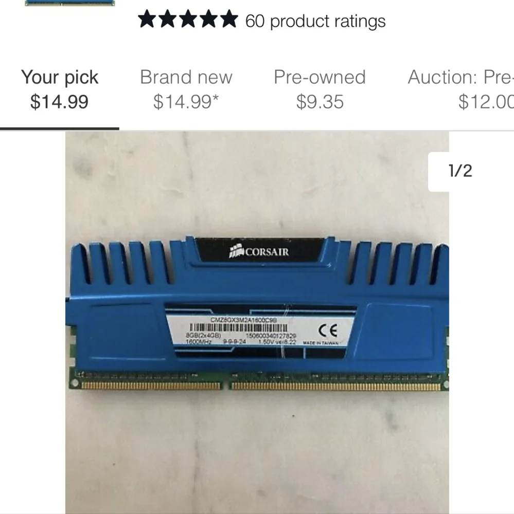 Lot Bunch of Computer Parts and Upgrades. Including Ram, SSD, HDD, Graphic cards